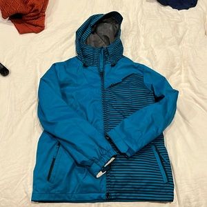 Volcom blue snow jacket